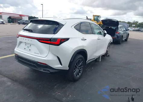 2025 Lexus Nx 250 Premium from USA, damaged, VIN 2T2GDCAZ6SC016211